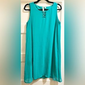 Teal Dress